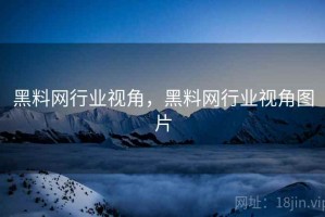 黑料网行业视角，黑料网行业视角图片