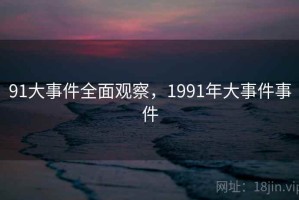 91大事件全面观察，1991年大事件事件