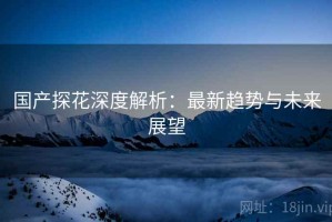 国产探花深度解析：最新趋势与未来展望