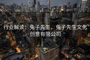 行业解读：兔子先生，兔子先生文化创意有限公司