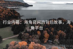 行业内幕：海角官网的背后故事，海角平台